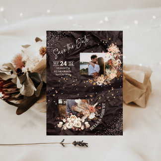 "Elegant Boho-inbjudningar som har deklarerats til Inbjudningar
