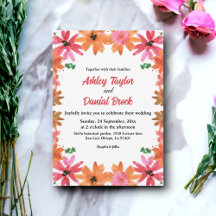 Elegant Boho Land Ro Blommigt Fall Wedding