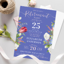 Elegant Boho Lavender Blommigt Pension Party