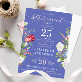 Elegant Boho Lavender Blommigt Pension Party Inbjudningar