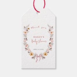Elegant Boho Little Wildblomme Utandningsskugga fö Presentetikett