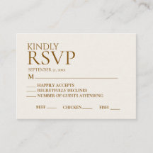 Elegant Boho Pampasgräs Guld Bröllops RSVP-kort