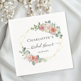 Elegant Boho Pastel   Pappersservett