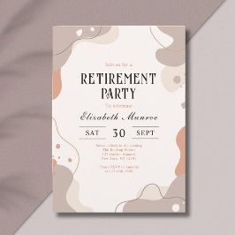 Elegant Boho Pastel Pension Party-inbjudan Inbjudningar