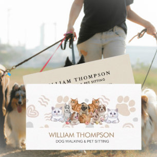 Elegant Boho Puppy Hundar Dog Walker Pet Sitter