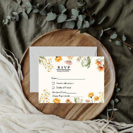 Elegant Boho Weadow widlblomma OSA bröllop