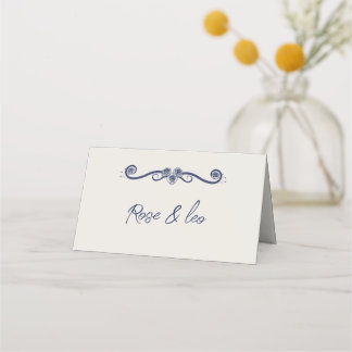 Elegant Boho Wedding Place Cards & Escort Cards |  Placeringskort
