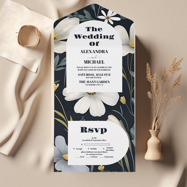 Elegant Boho WildblomBröllop (Skapare uppladdad)
