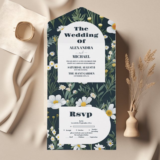 Elegant Boho WildblomBröllop (Skapare uppladdad)