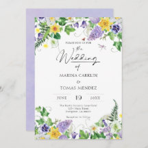 Elegant Boho WildblomBröllop