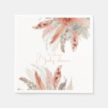 Elegant bohoPampas-buskdusch