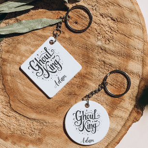 Elegant ’Boo Kung’ Namn Halloween Calligraphy