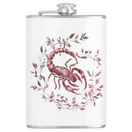 Elegant Boss Girl Scorpio Flask Fickplunta