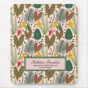 Elegant Botanical Flowers Greenery Musmatta