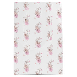 Elegant Botanical Line Art Favor Bag