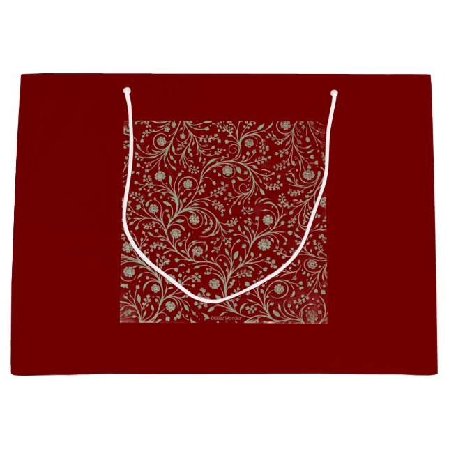 Elegant botanisk blommönster – Minimal natur  (Framsidan)
