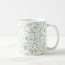 Elegant botanisk blommönster – Minimal natur 