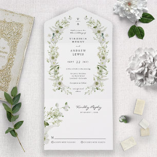 Elegant Botanisk Bröllop