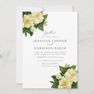 Elegant, botanisk bröllopsinbjudan inbjudningar