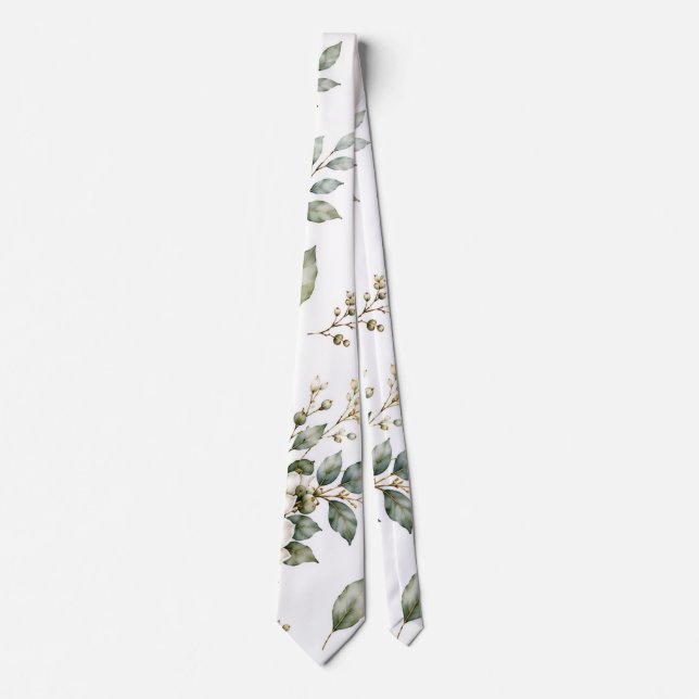 Elegant botanisk eukalyptus slips (Framsida)