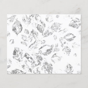 Elegant botanisk hängmappsset flygblad