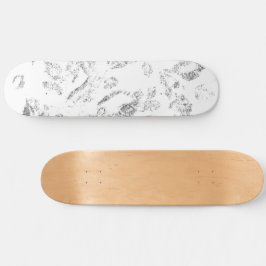 Elegant botanisk hängmappsset mini skateboard bräda 18,5 cm