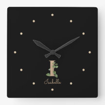 Elegant Botaniska Monogram Brev I