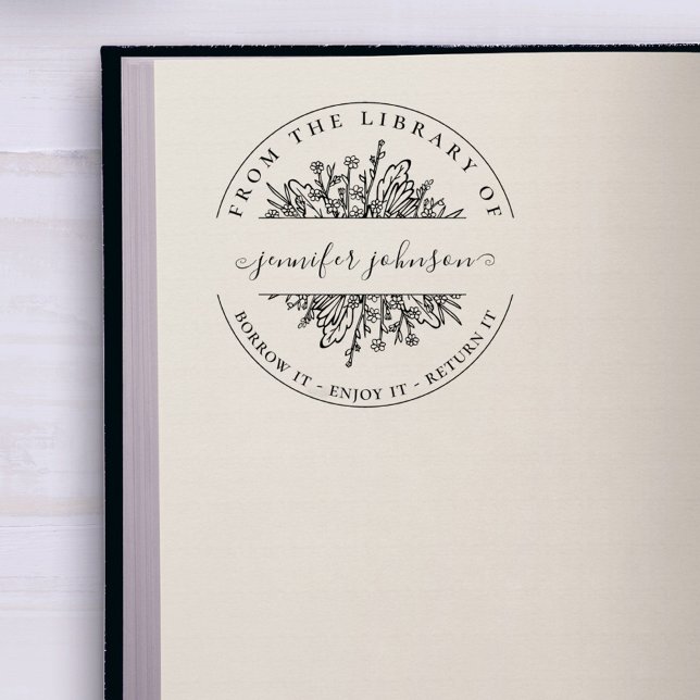 Elegant botaniska vilda blommor från Bibliotek Stämpel (
Elegant Botanical Wildflowers From The Library Of Rubber Stamp)
