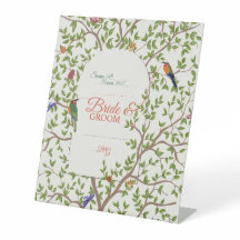 Elegant Botaniskt fågelfotledstecken