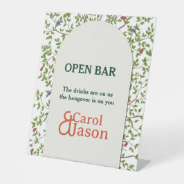 Elegant Botaniskt fåglar