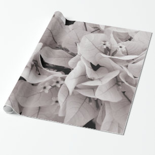 Elegant bougainvillea vintage stil blommönster presentpapper