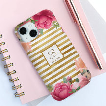 Elegant Bouquet Monogram Girl