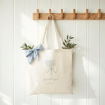 Elegant Bow Bouquet Personlig Brudens sida Gift Tygkasse<br><div class="desc">Gör din bröllopsfest oförglömlig med vår pipa med armband för brudens sida, som är en formsak till väskan! De här personligerna tillför firande elegans och charm genom att ha vår handdragna buquet och vackra blommigt buquet. Chic, praktisk och designad med ett personligt smycke, de är perfekt för brudgummar, party favors,...</div>