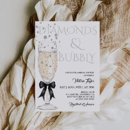 Elegant Bow-Möhippa för champagneglas Inbjudningar