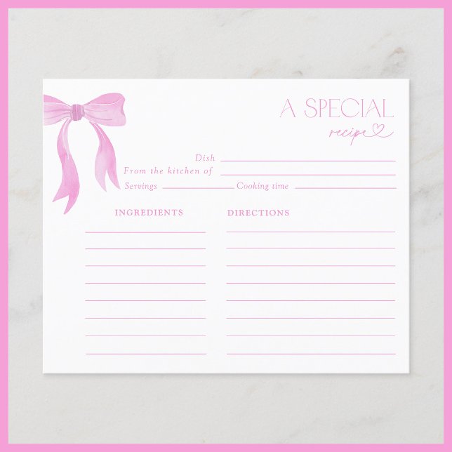 Elegant Bow Rosa Möhippa för vattenfärg, recept (Skapare uppladdad)