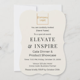 Elegant Bracket Invitation | Corporate Gala & Even Inbjudningar
