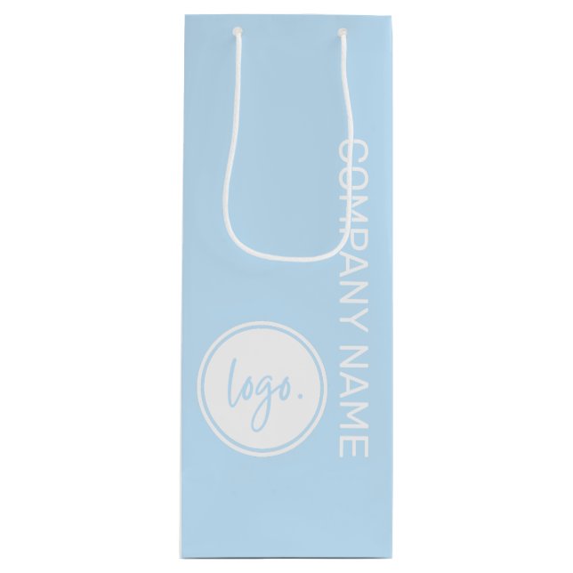 ELEGANT BRAND COMPANY NAMN & LOGOTYP PÅ BLUE (Framsidan)