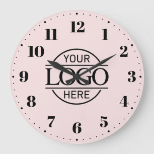 Elegant Branded Company Business Logotyp Promotion Stor Klocka
