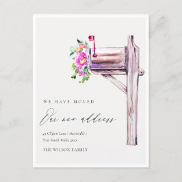 Elegant Brevlåda för livlig Rosa Blommigt Vi har F Vykort