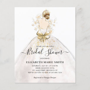 Elegant Bride Bröllop Gown Dress Möhippa Inv