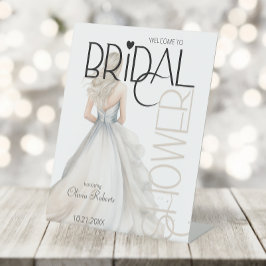 Elegant Bride Bröllop Gown Möhippa Välkommen