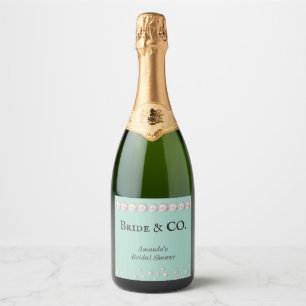 Elegant Bride & Co Teal Blue Pearl Möhippa
