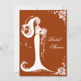 Elegant Bride Möhippa Party Inbjudningar