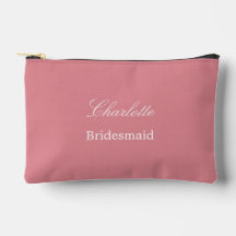 Elegant Bridesmaid Pouch för Rosa - tillbehör