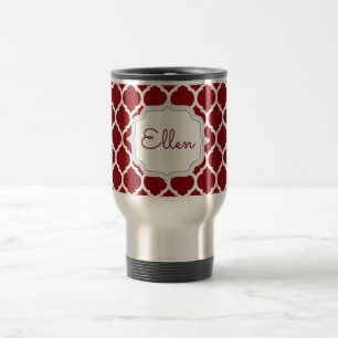 Elegant Bridesmaids gift Moroccan Mönster Monogram Resemugg