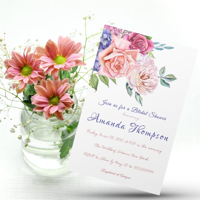 Elegant Bridgerton Tema Möhippa Tea Party Inbjudningar (Skapare uppladdad)