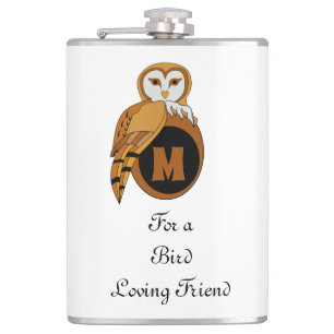 Elegant British Barn Uggla Monogram Fickplunta