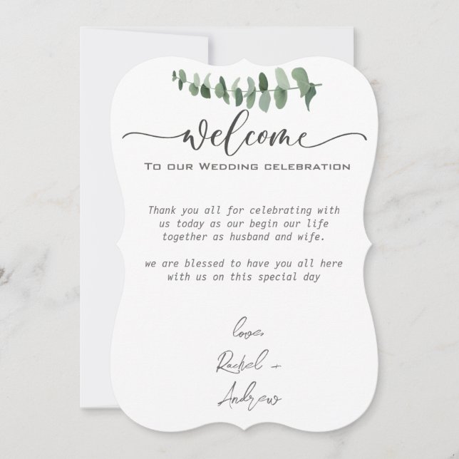 Elegant bröllop (Framsida)