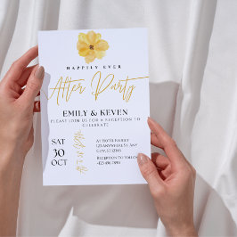 Elegant bröllop efter gruppinbjudan inbjudningar