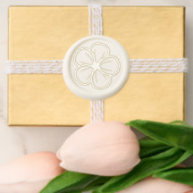 Elegant bröllop Hibiscus Flower White Pressad